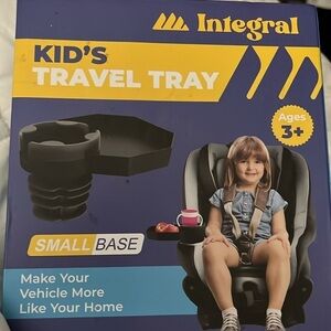 INTEGRAL KIDS TRAVEL TRAY SMALL BASE AGES 3 up NEW IN BOX
